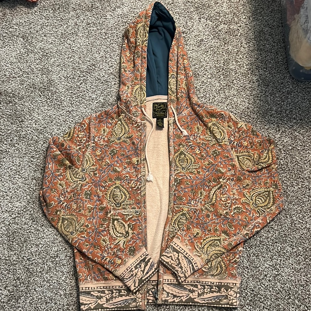 Lucky Brand women’s full zip sweatshirt, size S